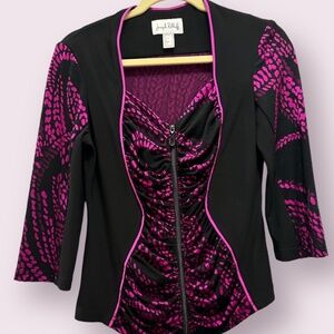 Joseph Ribkoff Blouse - Excellent Condition - Size 10